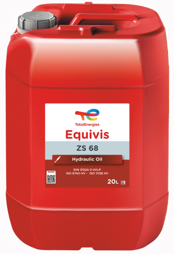 Total EQUIVIS ZS 68 - 20L - hydraulický olej HVLP