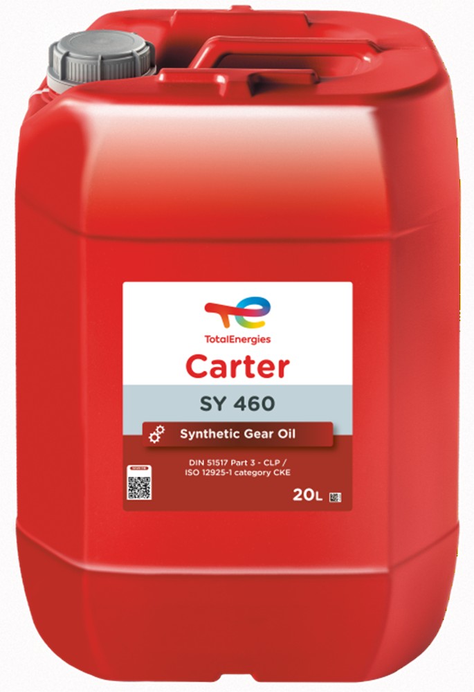 Total CARTER SY 460 - 20L syntetický převodový olej PG ISO VG 460