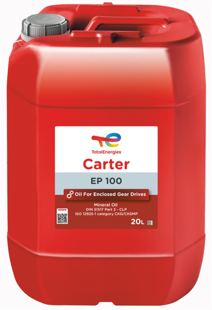 Total CARTER EP 100 - 20L - minerální převodový olej CLP 100 pro průmyslové převodovky