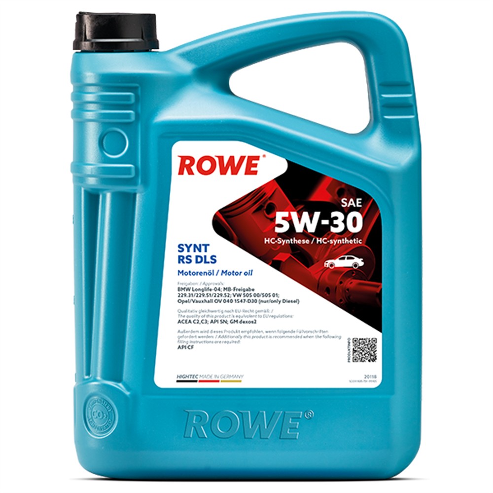 ROWE HIGHTEC SYNT RS DLS SAE 5W-30 C3 - 5L  ACEA C3