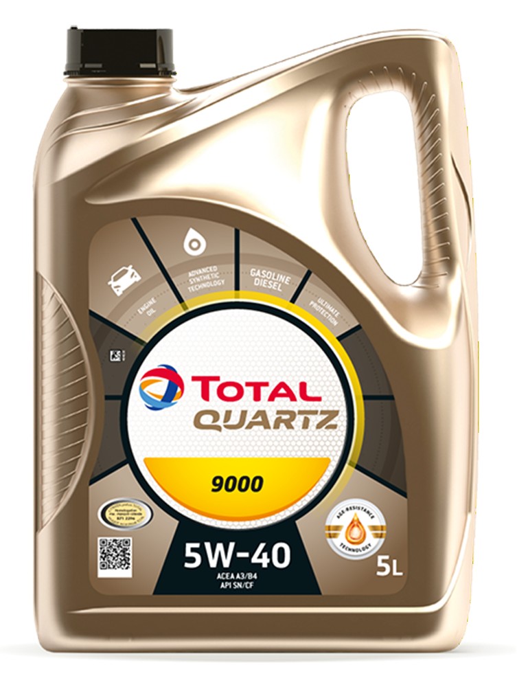 TOTAL QUARTZ 9000 5W-40 - 5 L