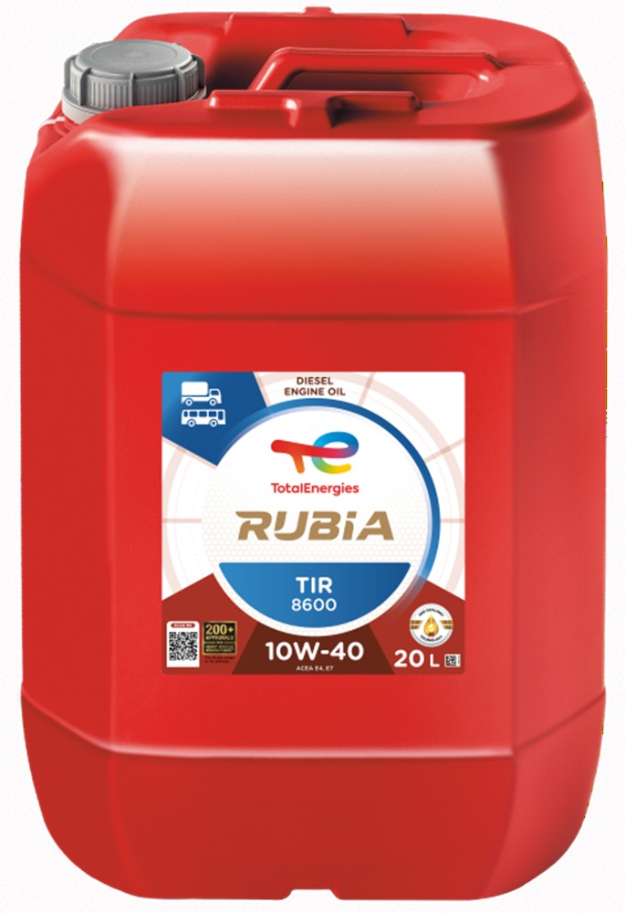 TOTAL RUBIA TIR 8600 10W40 do nákladního auta - náhradní obal