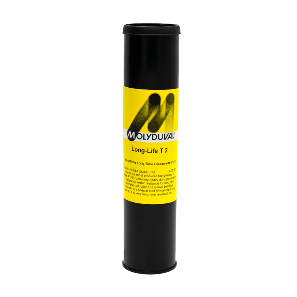 MOLYDUVAL Long-Life T 2 - 400 g Bílý ložiskový tuk s PTFE