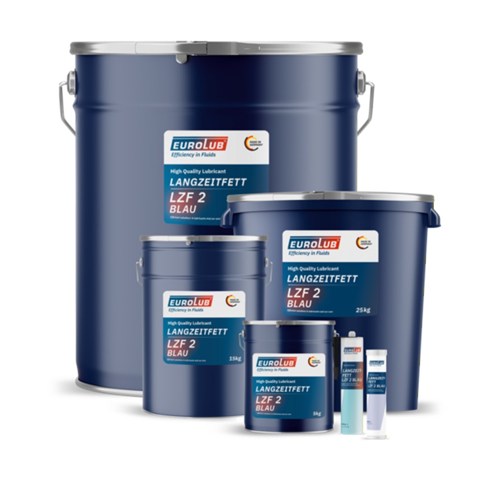 EUROLUB Long-Lasting Grease LZF 2 BLAU 400g - Plastické mazivo EP 2 modré barvy