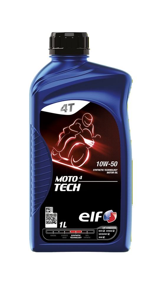 ELF Moto 4 TECH 10W50 - olej pro čtyřtaktní motorky
