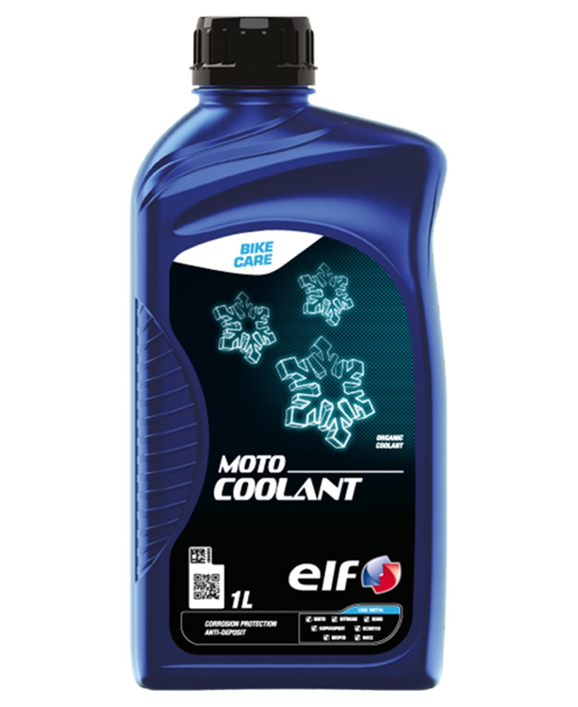 ELF Moto COOLANT ORGANIC - 1 L Nemrznoucí chladicí kapalina pro motocykly