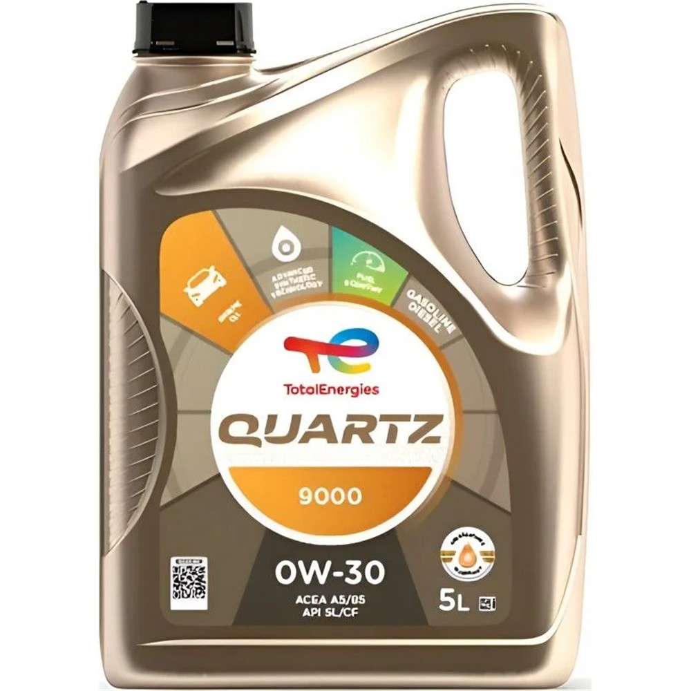 TOTAL QUARTZ 9000 0W-30 5L - motorový olej pro VOLVO